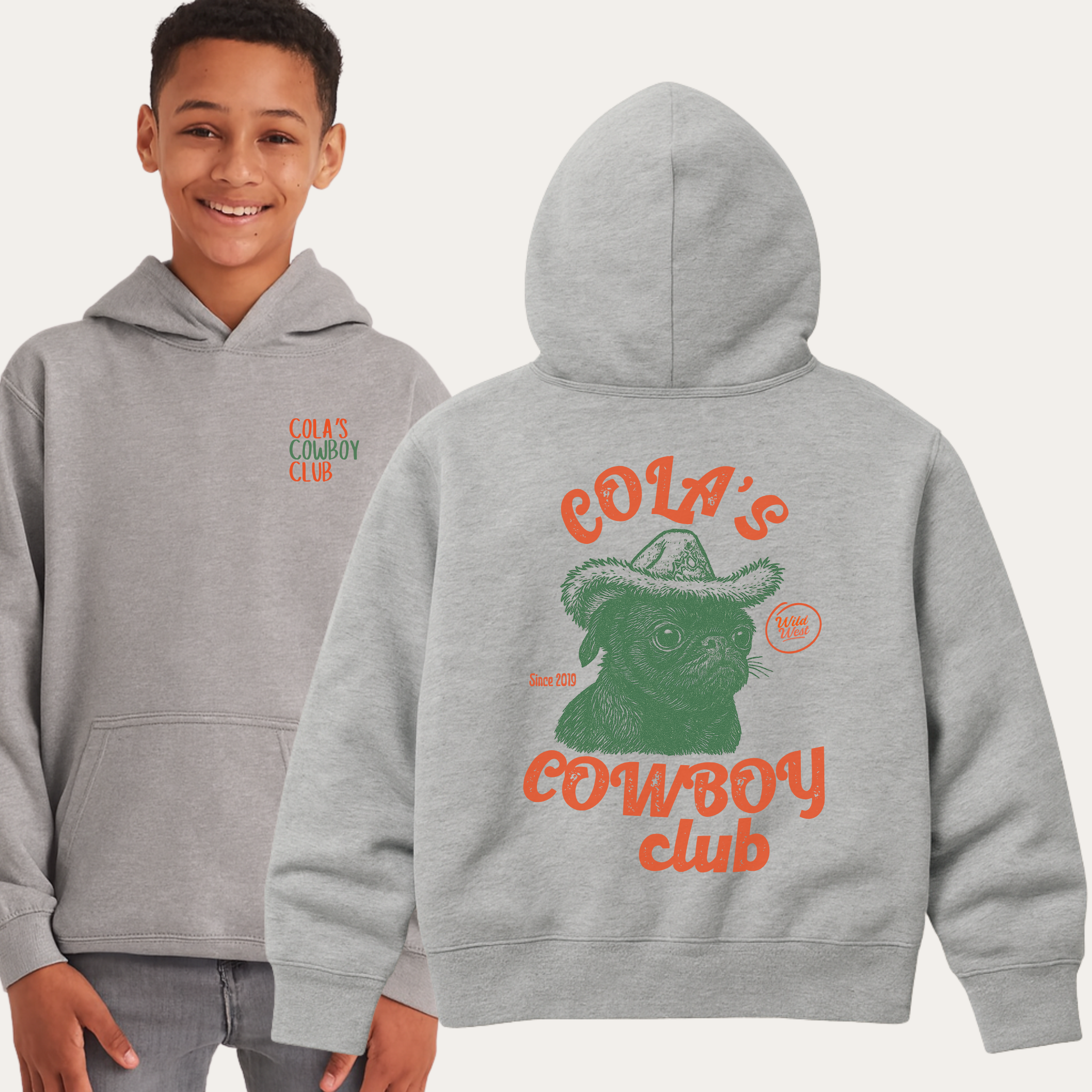 FIZZY COLA KIDS - Cowboy Club Hoodie