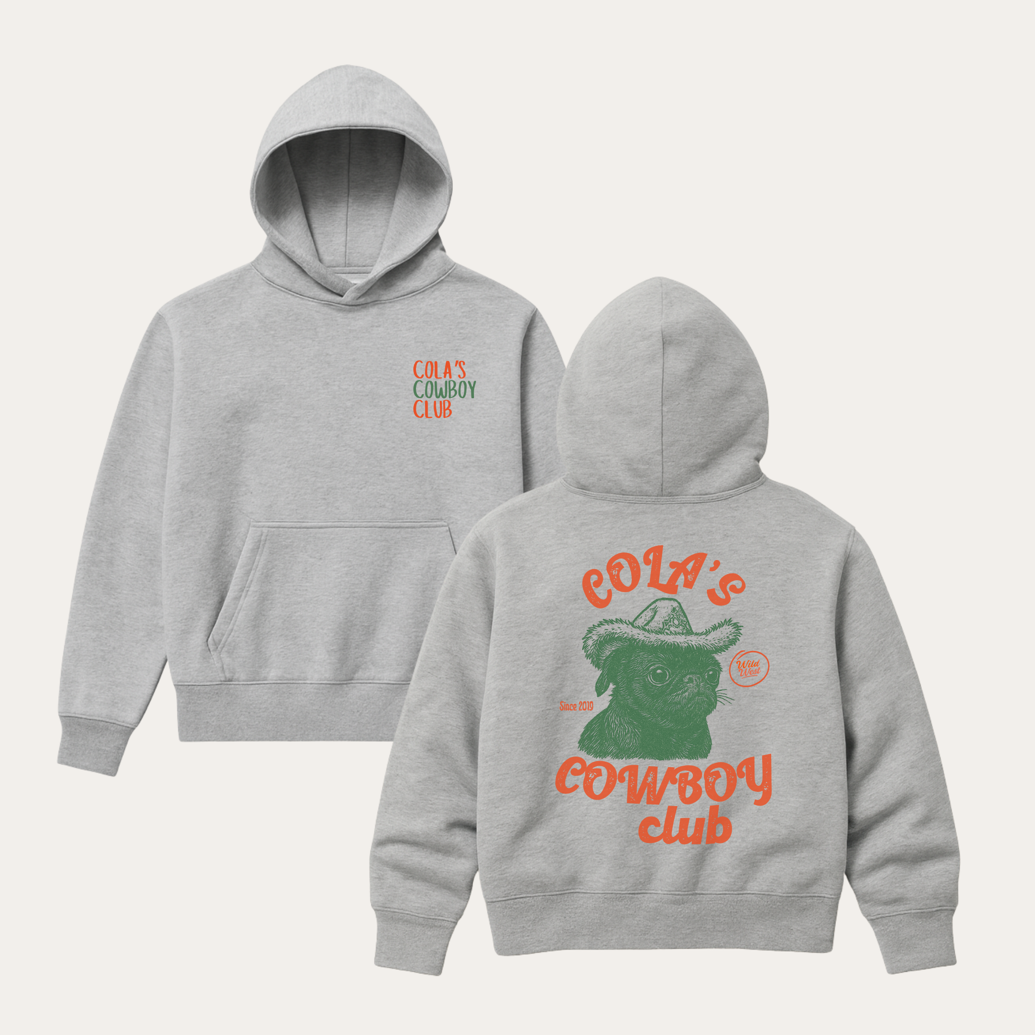 FIZZY COLA - Cowboy Club Heavyweight Hoodie